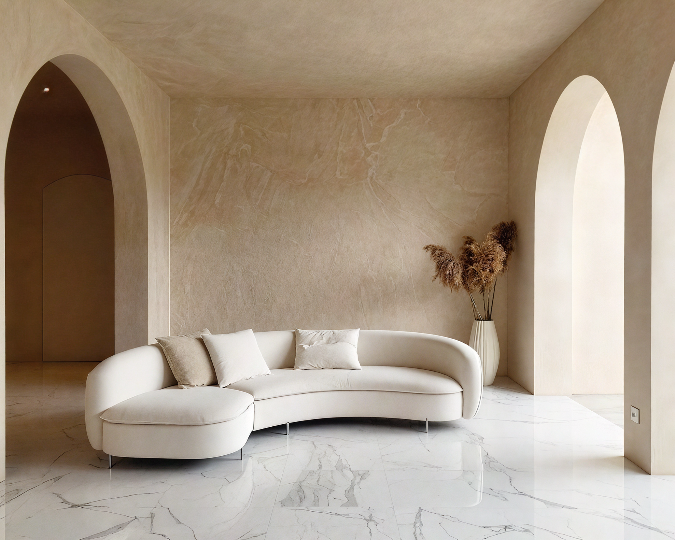 Curved Furniture Design Trends in Modern Interiors – Rocabu Designs