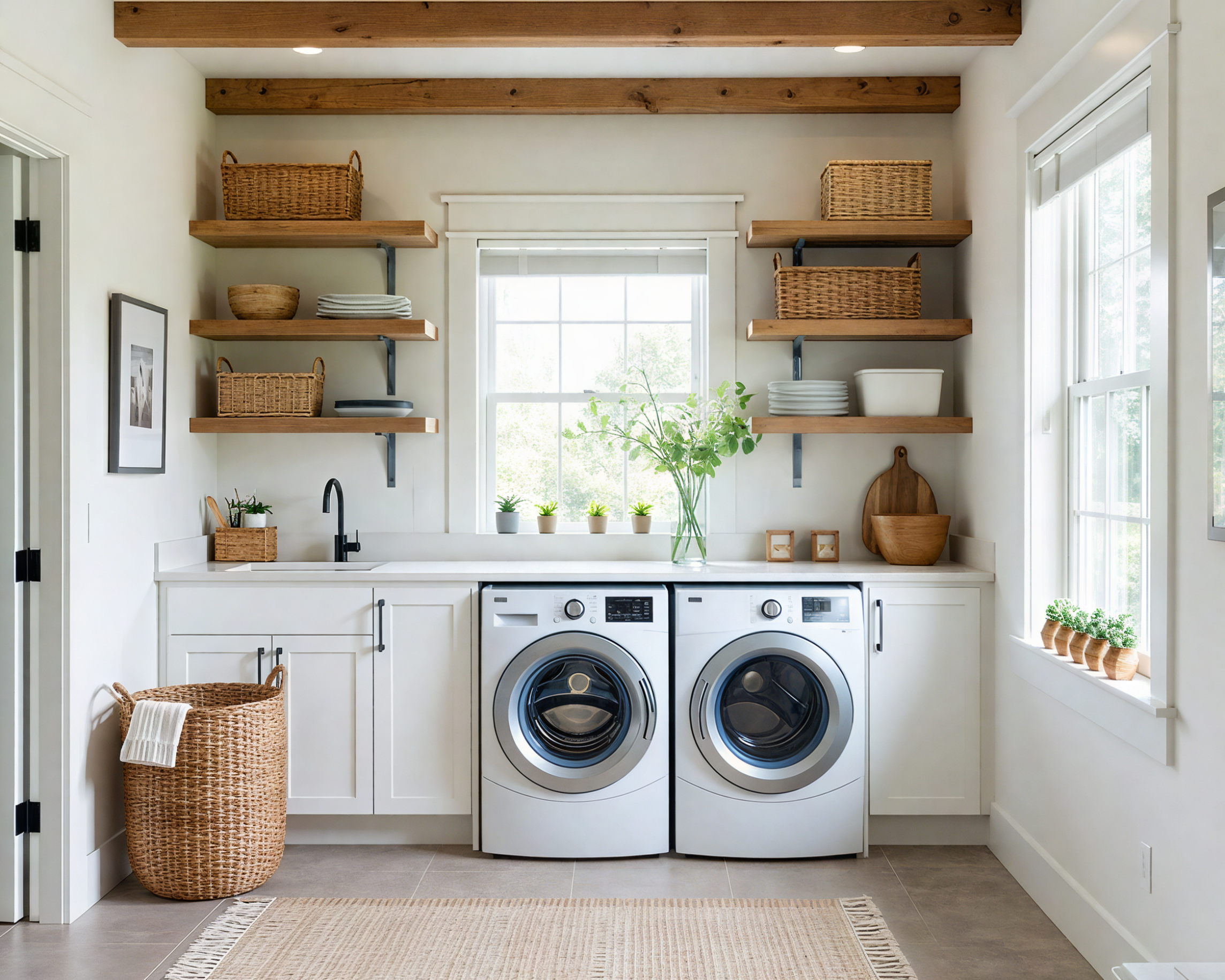 Small Laundry Room Organization Ideas That Maximize Space – Rocabu Designs