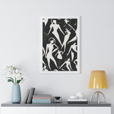 Framed Vertical Poster- A Dance of Form and Grace