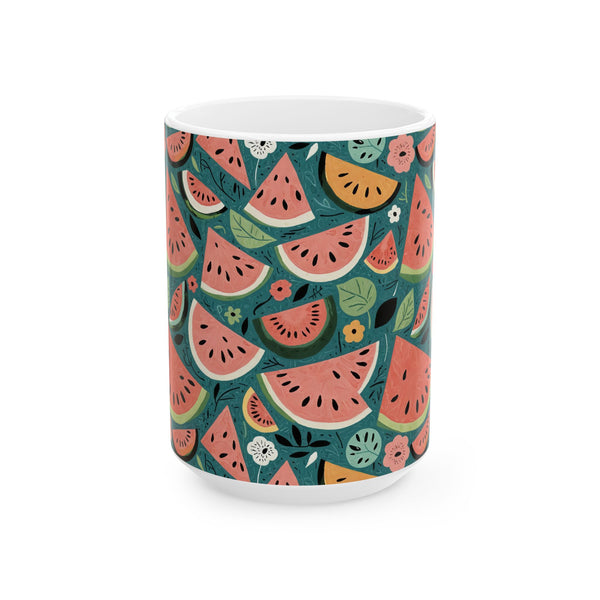 Summer Splash Watermelon Mug – Fresh & Fun Fruit-Inspired Design