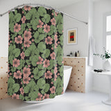 Botanical Shower Curtain - Vintage Floral Design