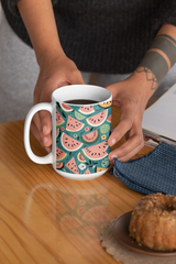 Summer Splash Watermelon Mug – Fresh & Fun Fruit-Inspired Design