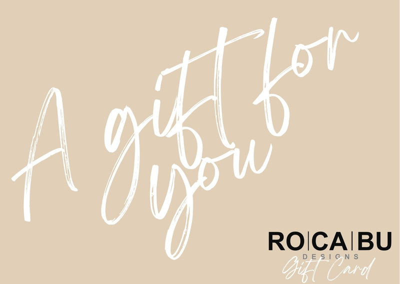 Rocabu Designs Gift Card