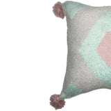Pink Calyn 18" Bohemian Pillow